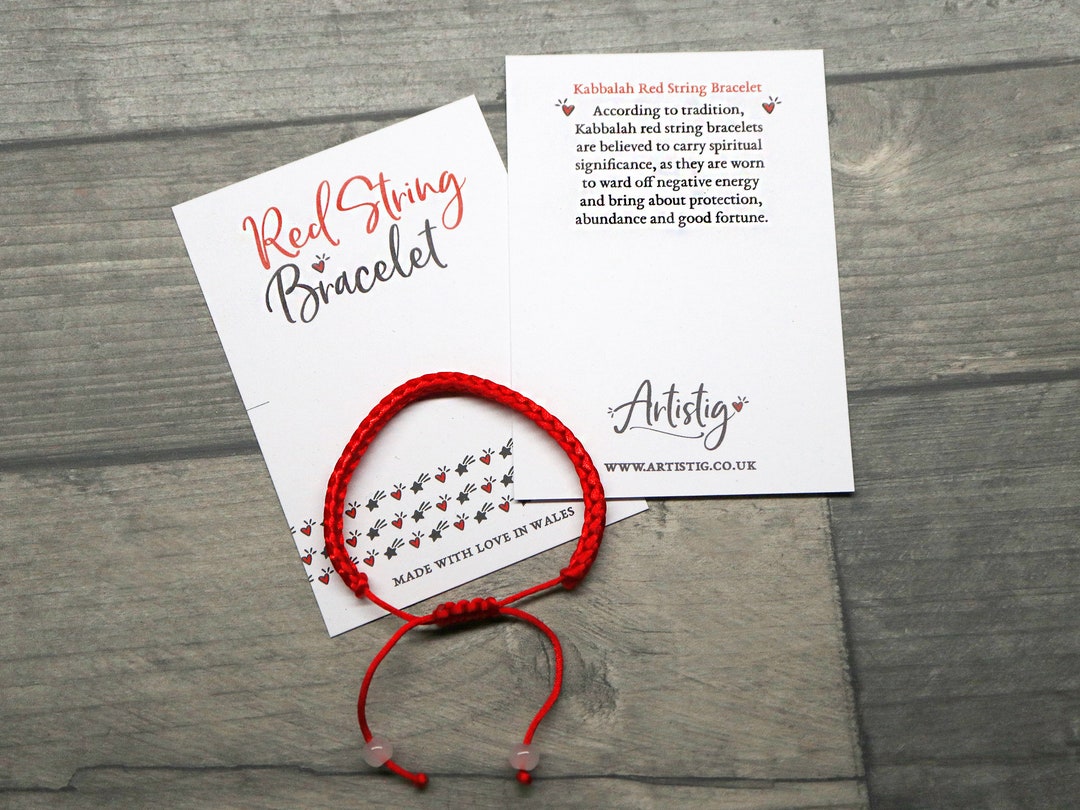 Red String Bracelet | Protection Jewellery | Kabbalah Bracelet | Simple ...