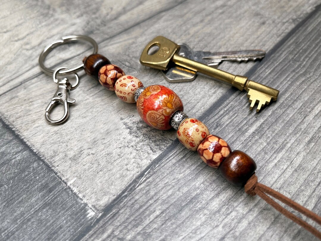 wooden-keyring-wooden-beaded-keychain-gifts-for-birthday-key-fob