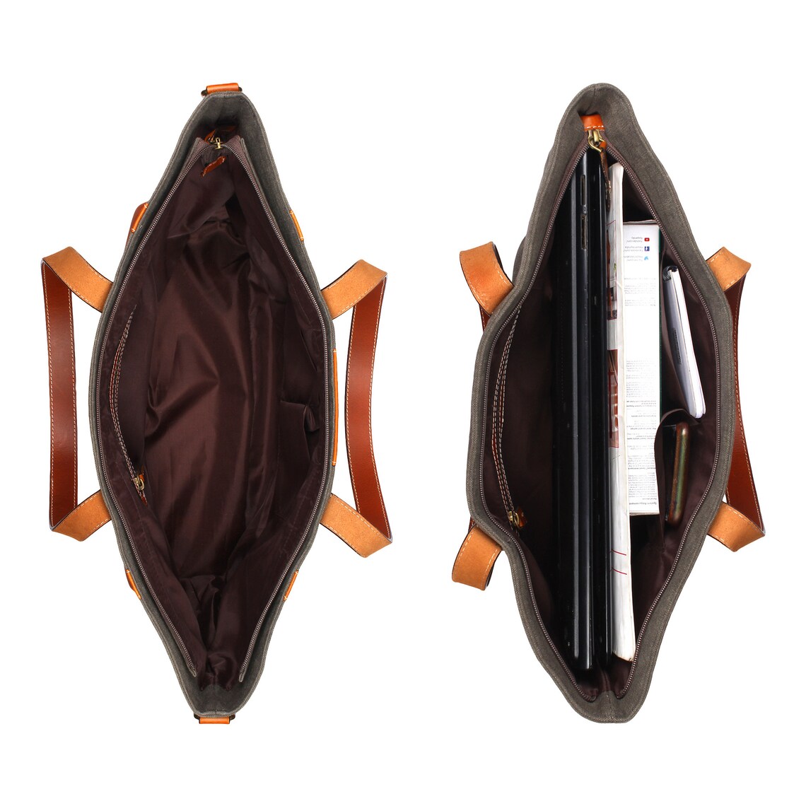 Tote Bag Office/laptop Bag Travel/ladies Bag Carry/shoulder Etsy