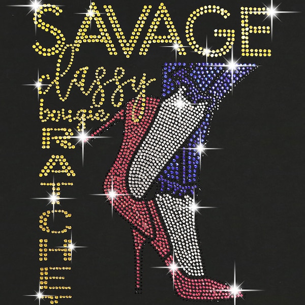 Savage Classy Bougie Ratchet Rhinestone / Studs bling Tank Top / V- Neck T- Shirts / Sweatshirt / Pullover Fleece Hoodie  / Unisex