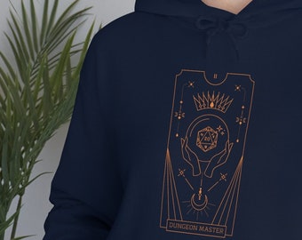 Sudadera con capucha Dnd Tarot, sudadera con capucha Dnd Poolover, regalos Dnd, sudadera con capucha unisex Dnd, sudadera con capucha Dnd D20, sudadera con capucha D&D, sudadera con capucha Dnd. Sudadera Dnd, sudadera con capucha DM