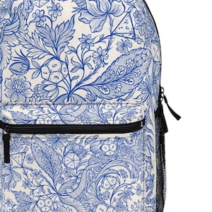 Dnd backpack, Dnd laptop bag Backpack, d20 blue backpack, dnd school backpack, Dnd gifts, DM backpack, Dnd school bag, Dnd druid bag