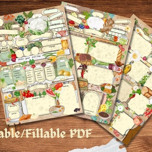 Tasty DnD Printable Character Sheet, Heroes Feast Fillable character sheet, Dnd character sheet template, D&D character sheet, Dnd Resources
