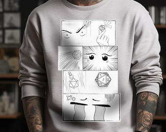 Sudadera Dnd, sudadera Dnd Dice, sudadera D20, regalo de sudadera Dnd, sudadera D&D, regalo DM, regalos TTRPG, sudadera druida Dnd