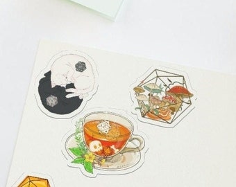 Dnd Sticker Sheet, Dnd stickers, Dnd sticker bomb, TTRPG stickers, Dnd Vinyl stickers, Dnd cats sticker, Dnd gift, Dnd decals, D&D stickers