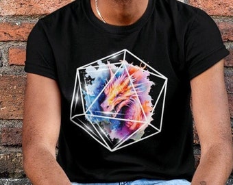 Camisa Dragon Dnd, camiseta Dnd, camisa dnd, camisa DM, camisa D&D, camisa de hechizo Dnd, camisa Dnd para él, merchandising DnD, regalos Dnd, regalo Dnd para él