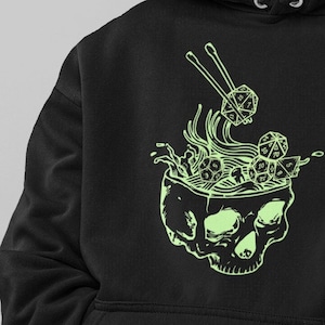 Dnd Ramen hoodie, Dnd Poolover Hoodie, Dnd gifts, Dnd unisex hoodie, Dnd D20 hoodie, D&D hoodie, Dnd Hoodie. Dnd Sweatshirt, DM hoodie