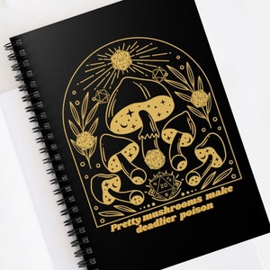 Dnd Journal, Druid Notebook, TTRPG journal, D&D character journal, DND Adventure Notes,  DM Notebook, Dnd campaign journal, Dnd notes