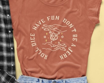Dnd Rules tshirt, Dnd tshirt, dnd shirt, dnd gifts, D&D tshirt, d20 tshirt, DM shirt, DM gift, DM shirt, Dnd tee, Dnd shirt for her