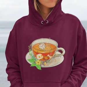 Dnd D20Tea hoodie, Dnd Poolover Hoodie, Dnd gifts, Dnd unisex hoodie, Dnd D20 hoodie, D&D hoodie, Dnd Tea Hoodie. Dnd Sweatshirt, DM hoodie