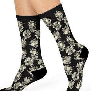 Dnd potion socks, Dnd dice socks, D20 socks, Unisex dice socks, DTG Crew Socks, Dnd gifts, DM gifts, TTRPG socks, Druid socks, Wizard socks