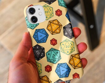 Dnd iphone case, D20 iphone case, D20 phone case, D&D gift, Dnd Slim Phone Cases, Dnd Mate Phone case, Dnd iphone 13 case, iphone 12 case