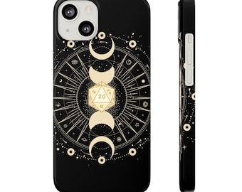 Dnd phone case, D20 phone case, TTRPG phone case, D&D gift, Dnd Slim Phone Cases, Dnd Mate Phone case, Dnd iphone case