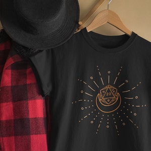 Dnd-Shirt, Dnd-T-Shirt, DM-Shirt, Dnd-Roll-Shirt, D20 Dnd-Shirt, natürliche zwanzig DnD-Shirt, DM-Geschenk, DnD Merch, Dnd-Würfel-Shirt