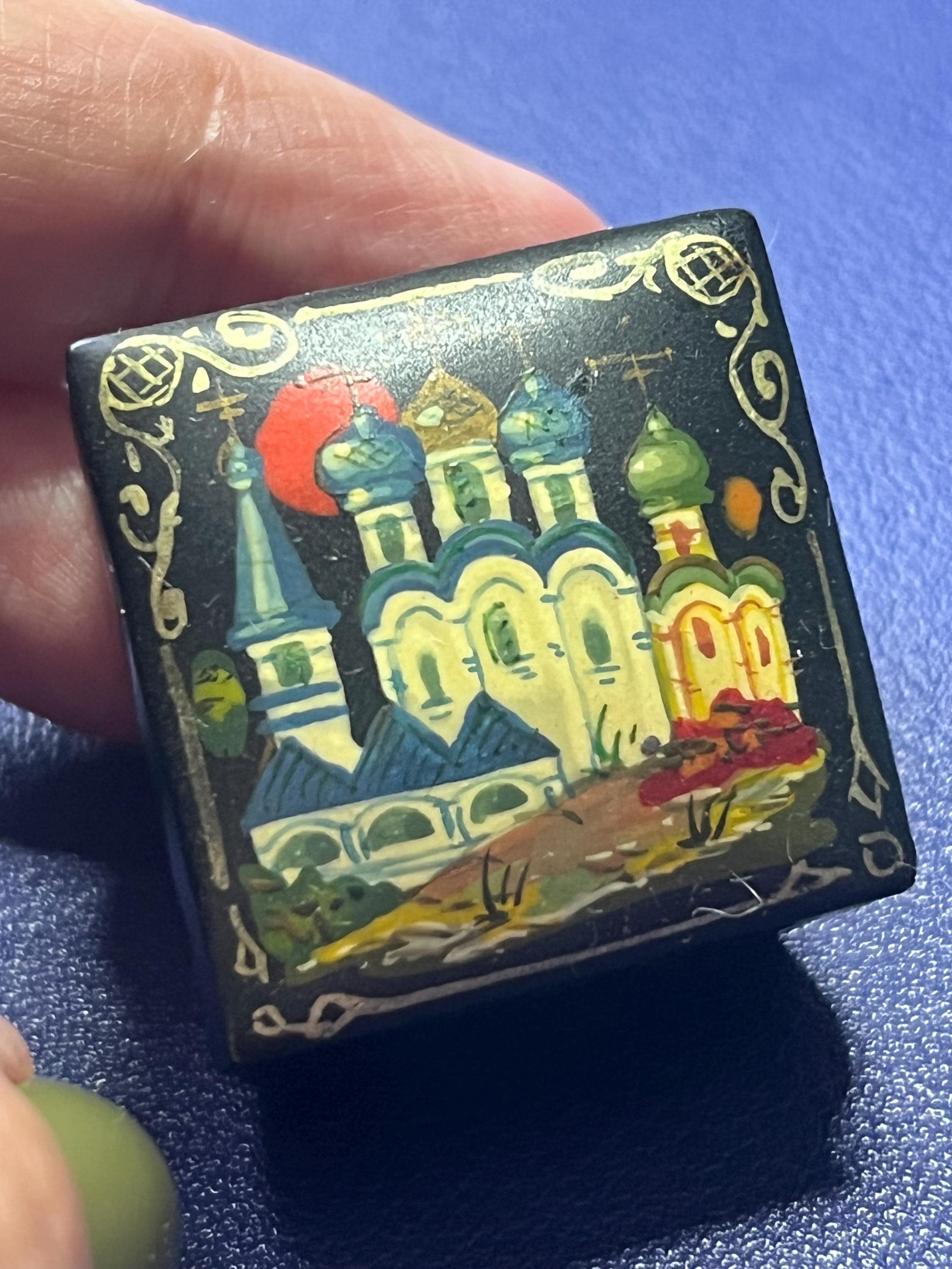 Palekh trinket box - Etsy 日本