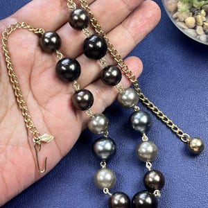 Vintage SARAH COVENTRY faux pearl necklace