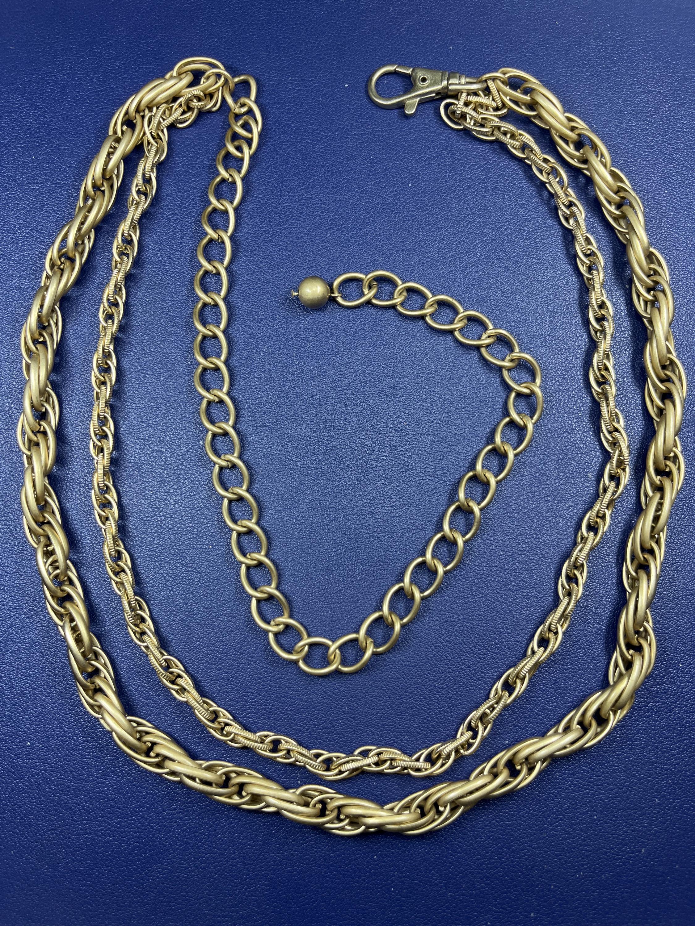 80s 90s Chain Belt - Etsy