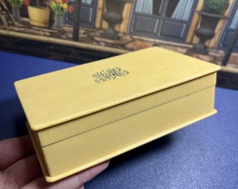 Antique Arlington Co. Pyralin French Ivory Celluloid Jewelry Box