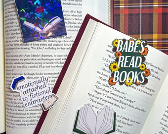 Book Lover Sticker Pack | Waterproof Stickers for Bookworms