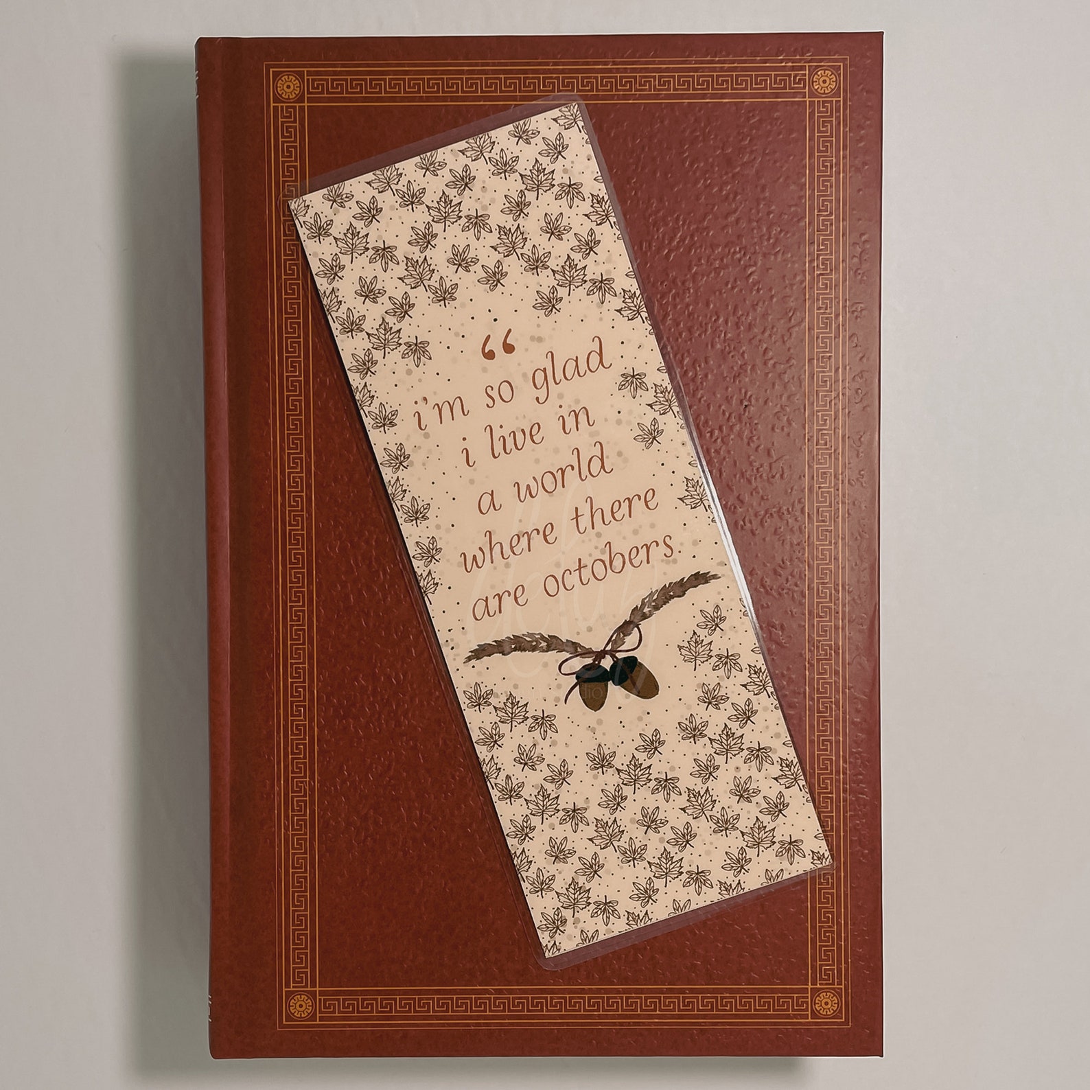 Anne of Green Gables October Quote Bookmark Anne With an - Etsy