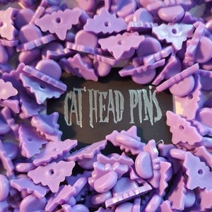 Purple Bat Custom Designed rubber pin clutches