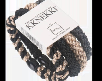 KKNEKKI Paket | Haargummi | geflochtenes Haargummi | Armband | Set