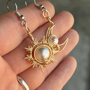 Sun & Moon Earrings
