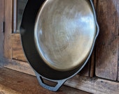 Cast Iron Skillet - Smooth Ground Pan - 12 inch