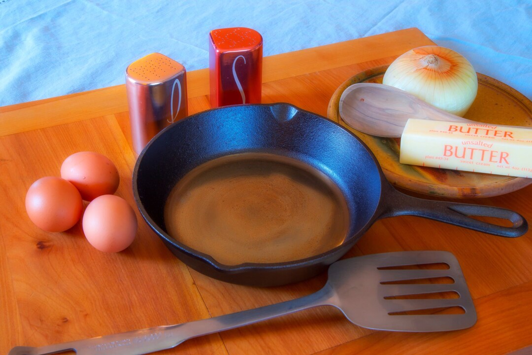 Smooth Ground Cast Iron Pan 8 Inch Etsy