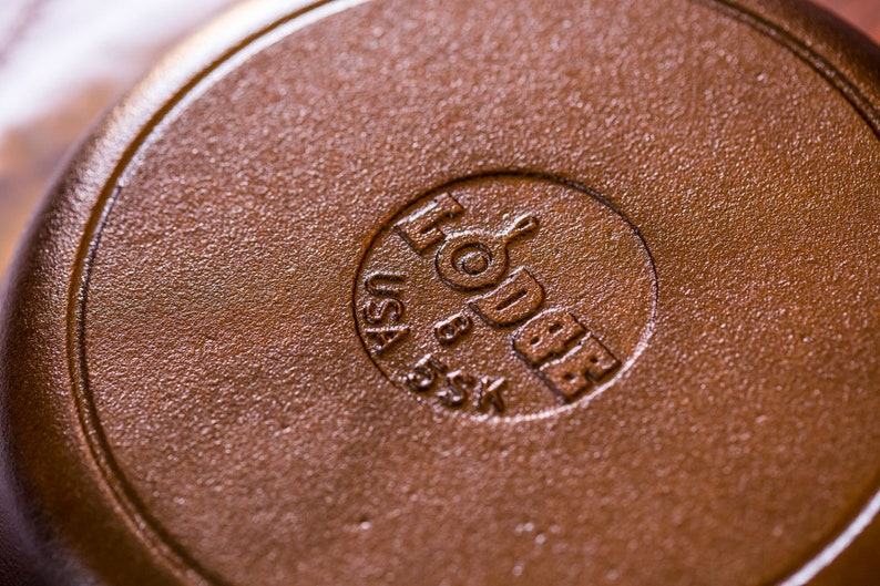 Cast Iron Skillet Smooth Ground Pan 12 Inch Etsy