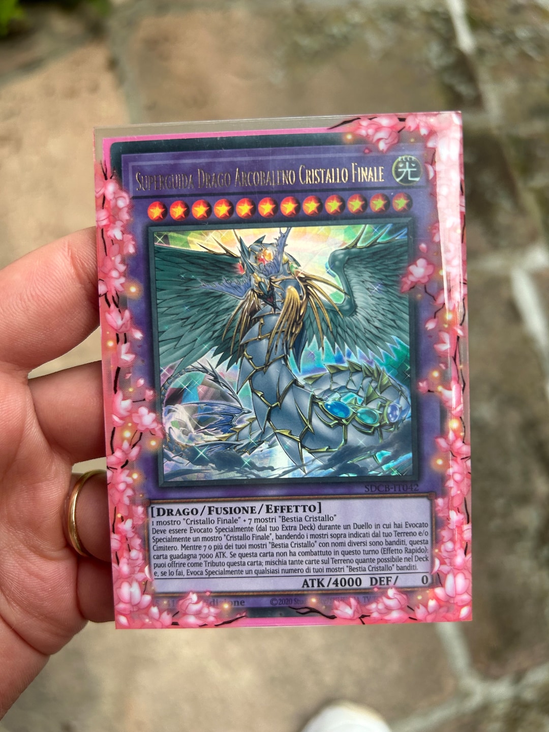 Japanese Yugioh Sleeves 15x Imperium Duelist Border Sleeves - Cherry Blossom  Design For Yugioh Cards Yubel Sleeves