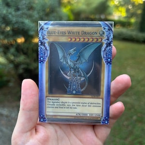 Randhüllen Yugioh blaue Augen (60 Hüllen)