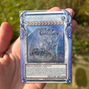 border sleeves yugioh blue eyes (15 sleeves)