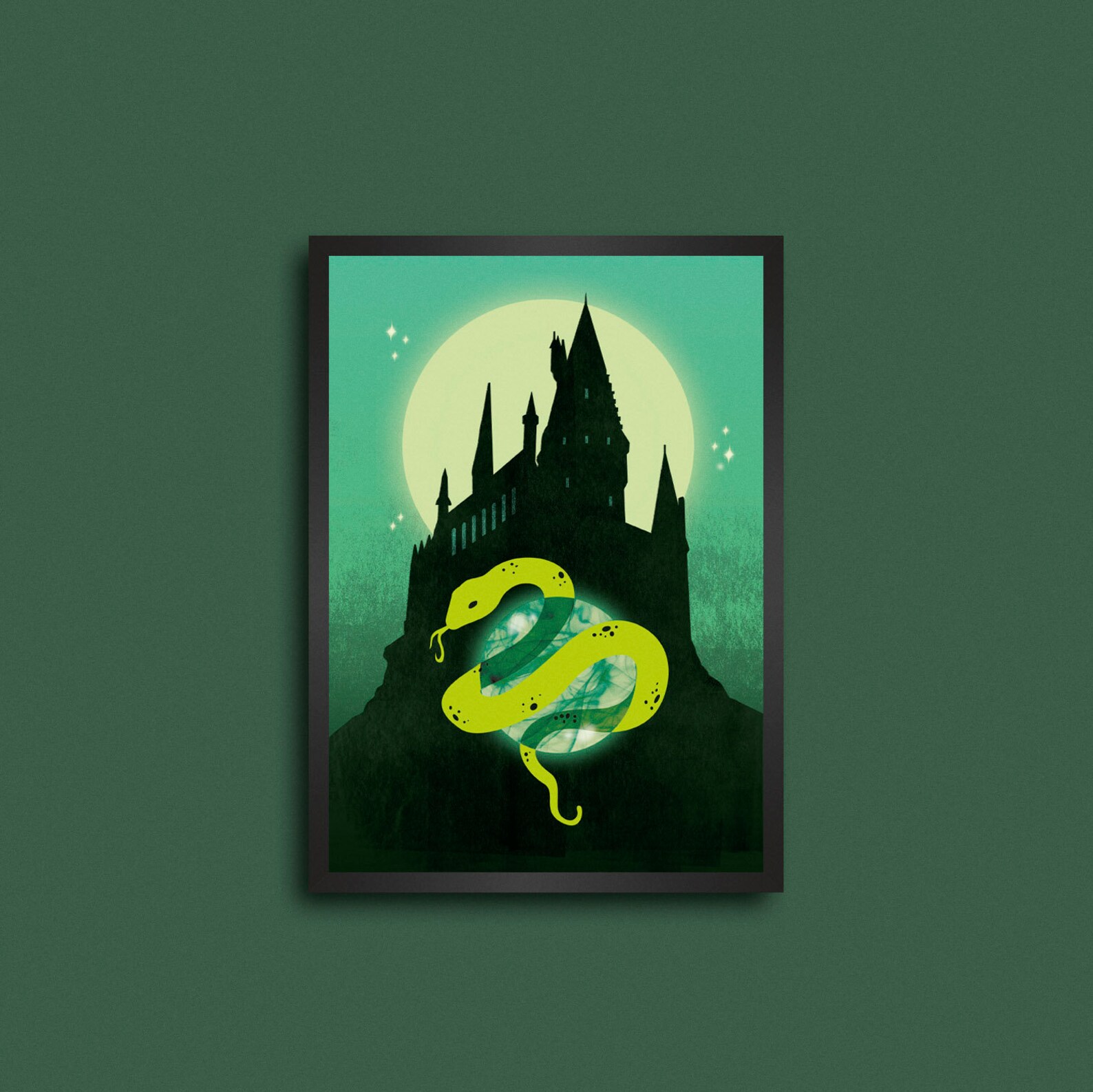 Slytherin House Harry Potter Hogwarts Collection | Etsy