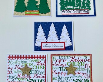 Holiday Cards, Greeting Cards, A2 Christmas card
