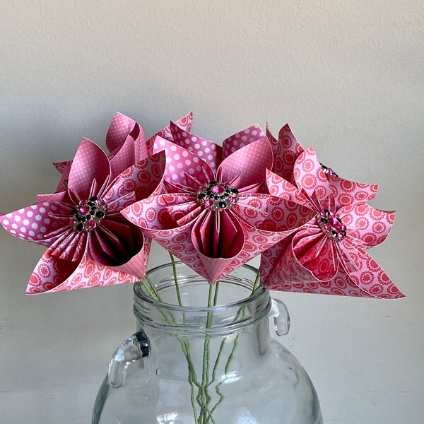 Kusudama Paper Flower, Handmade Paper flower, Huge Kusudama