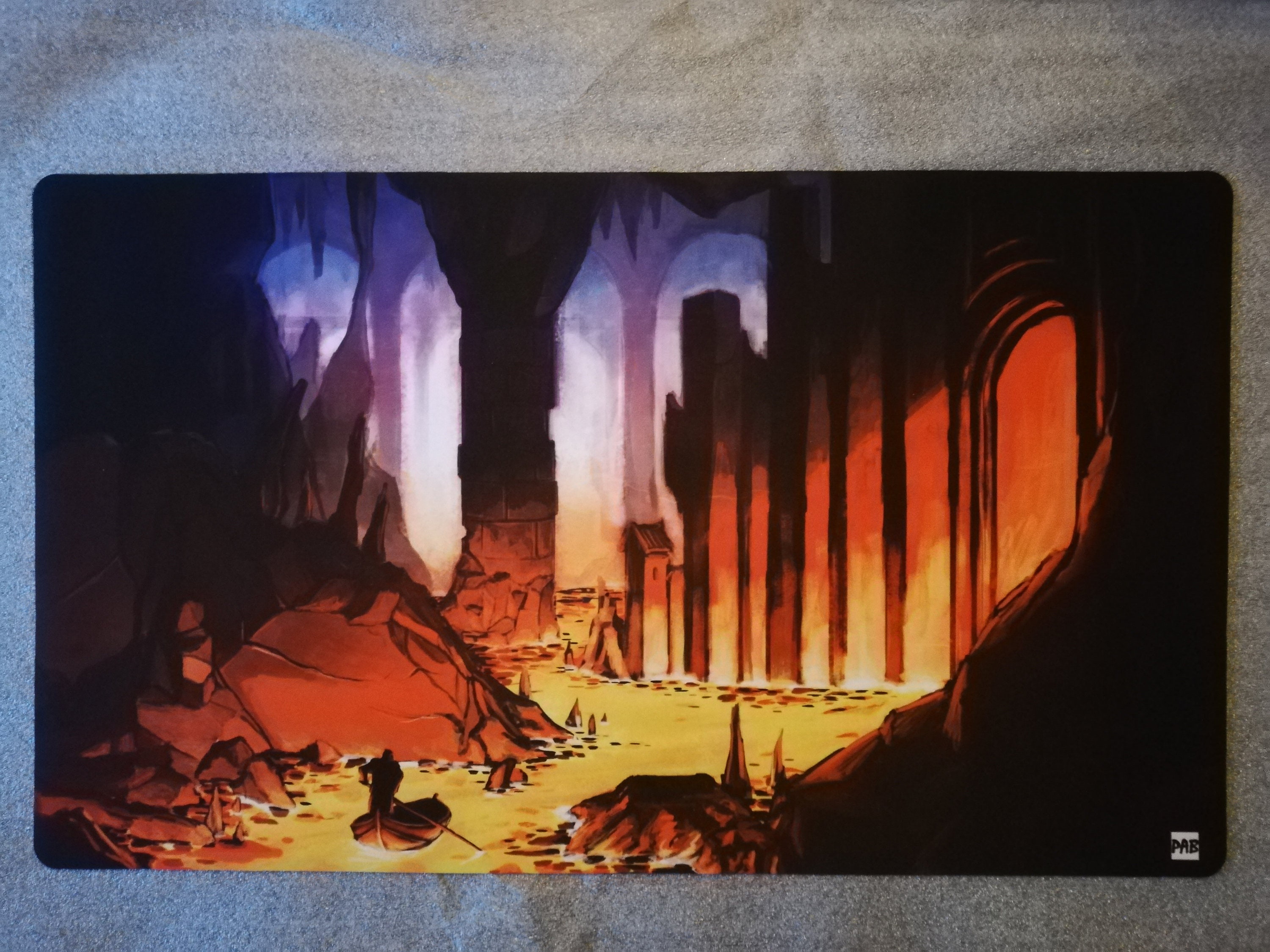 Playmat/Tapis de Souris The Secret Lava River