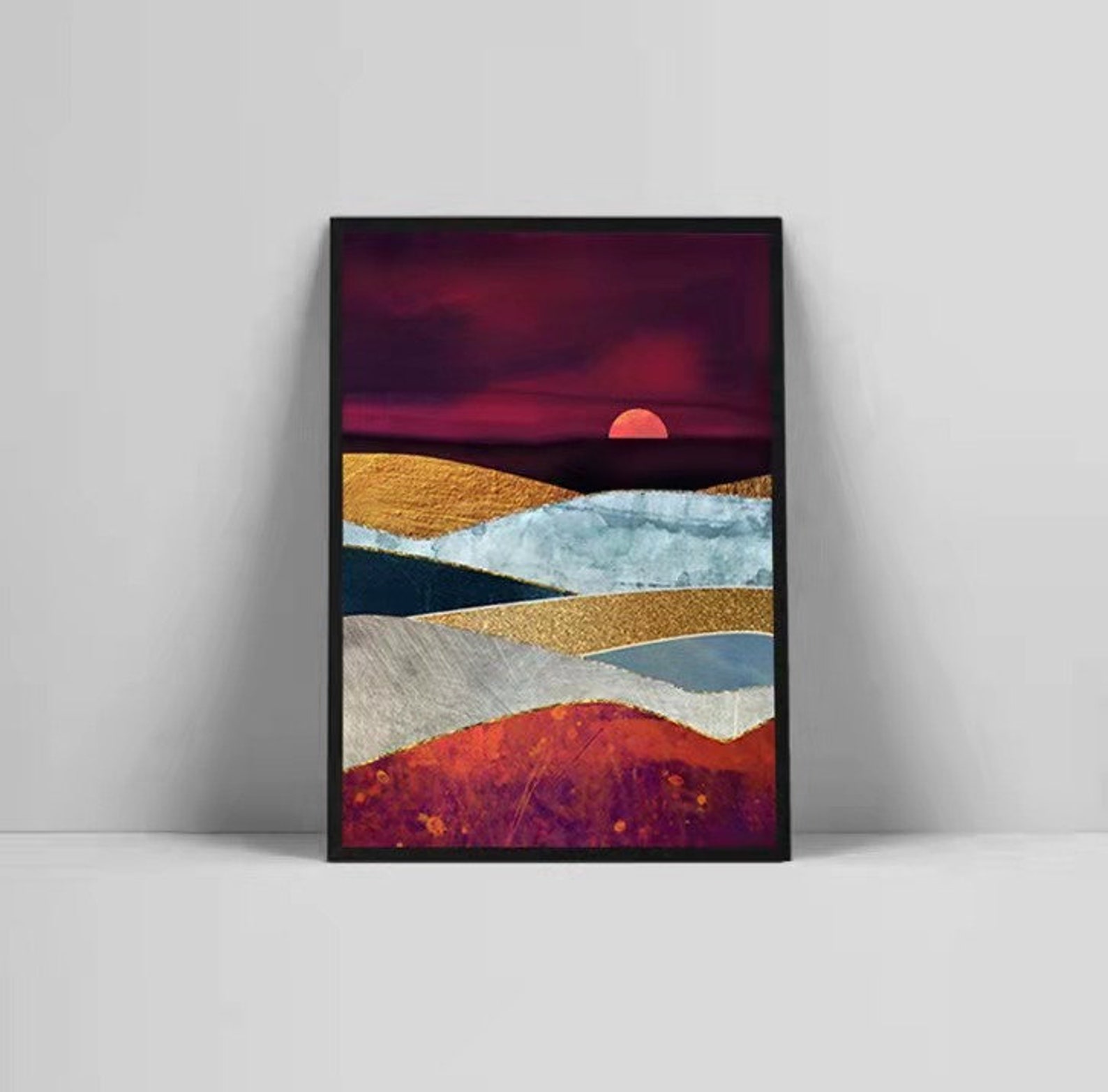 Set of 3 Scandinavian Wall Art Nordic Wall Art Scandinavian Etsy