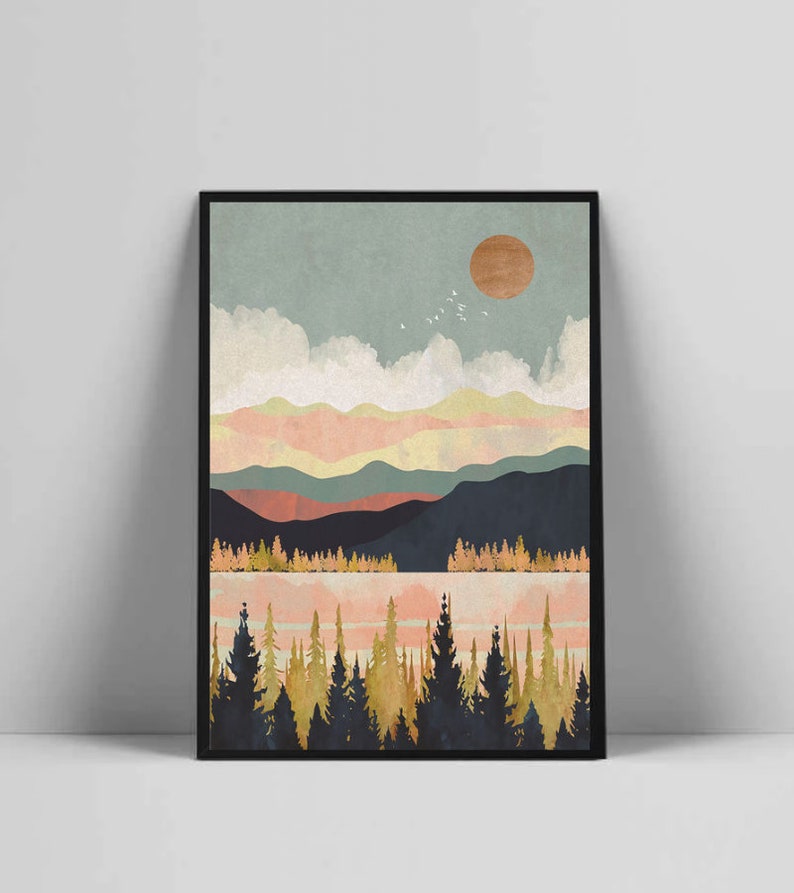 Scandinavian Wall Art Nordic Wall Art Scandinavian Wall Etsy UK