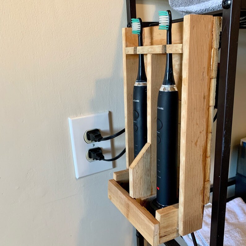 Custom Electric Toothbrush Charging Station Etsy