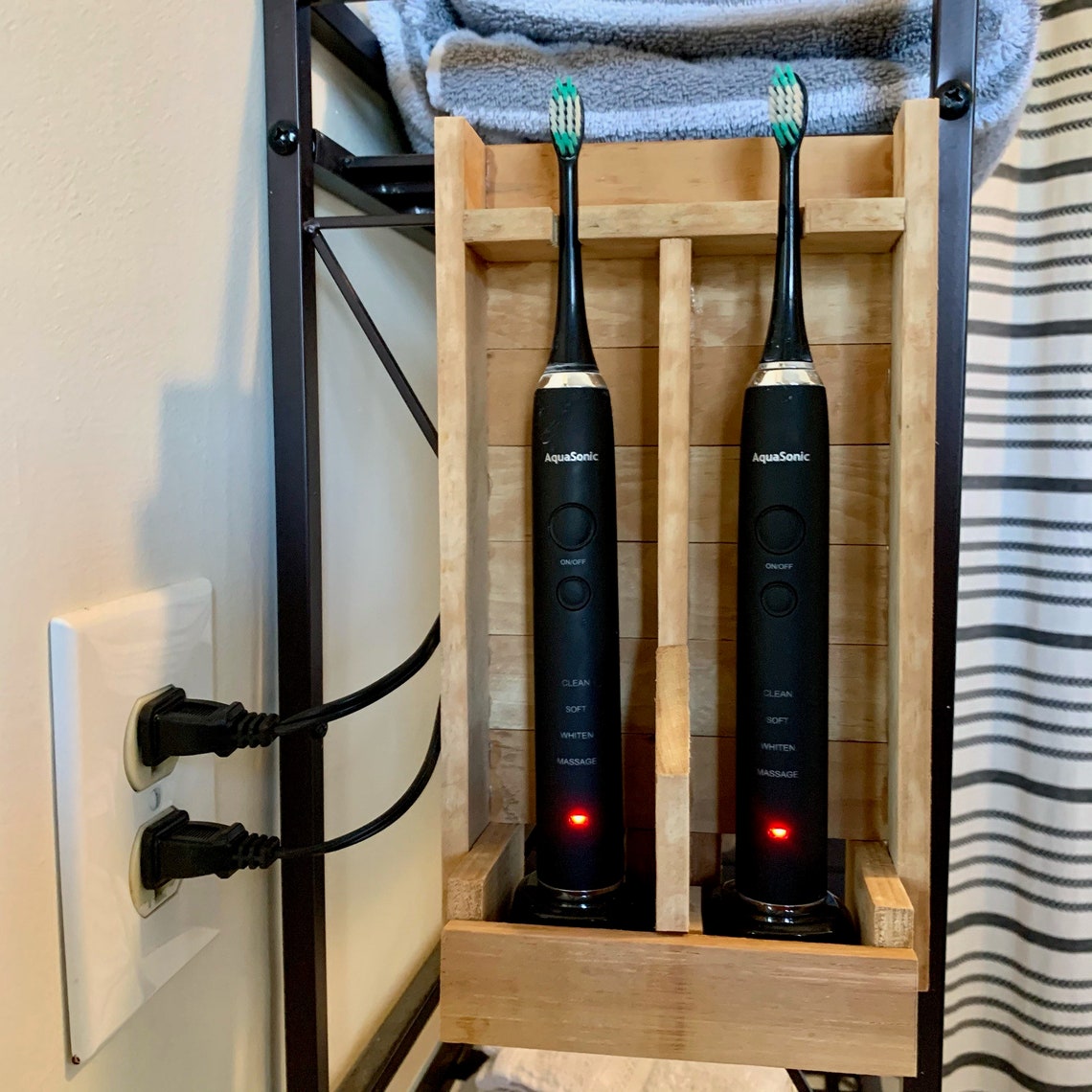 Custom Electric Toothbrush Charging Station Etsy