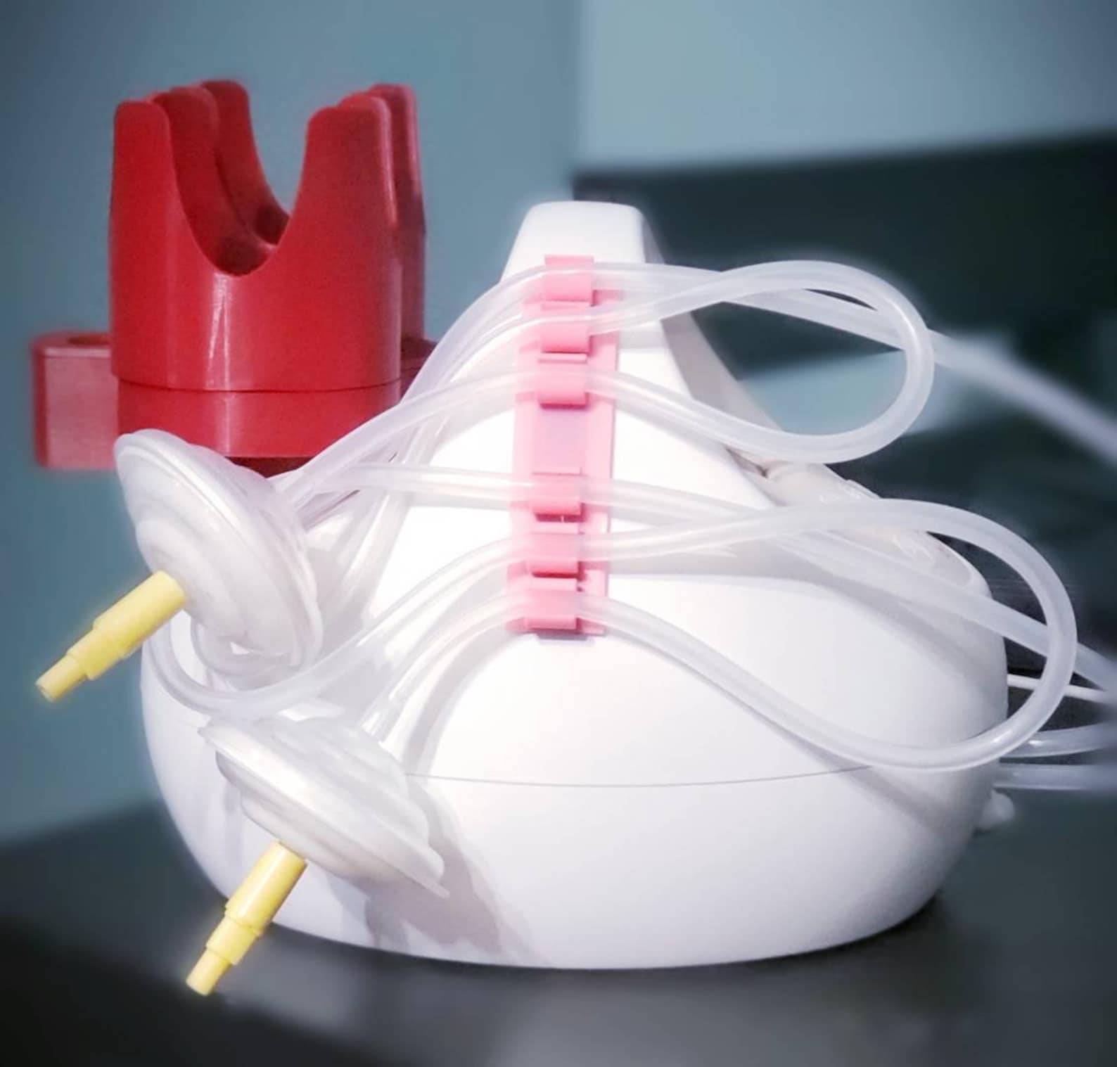 Spectra breast pump conversion from single to dual bottle Etsy