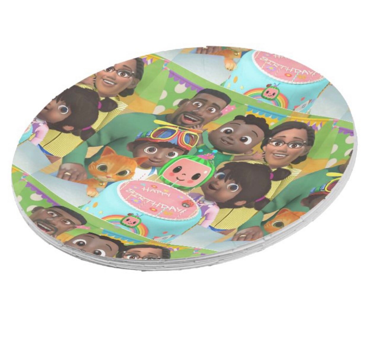 inspired CocoCody Party Plates 7 Etsy