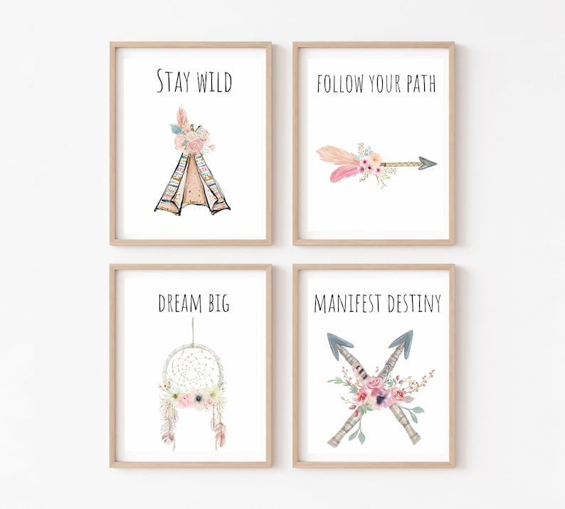 printable-set-of-4-boho-nursery-digital-downloads-etsy