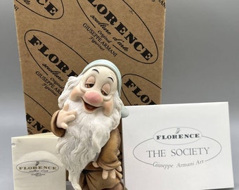Walt Disney’s Sleepy By Giuseppe Armani Figurines 915C Made In Italy W/Box & Tag