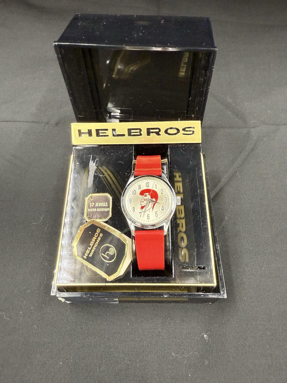 Montre Femme Vintage Helbros - 17 Rubis, Style Antique Années 50-60