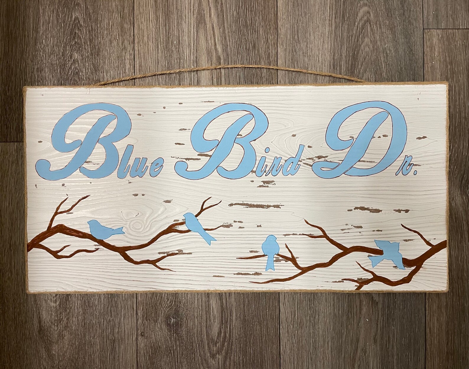 Von Hand bemalt rustikale hängende Zeichen | Etsy