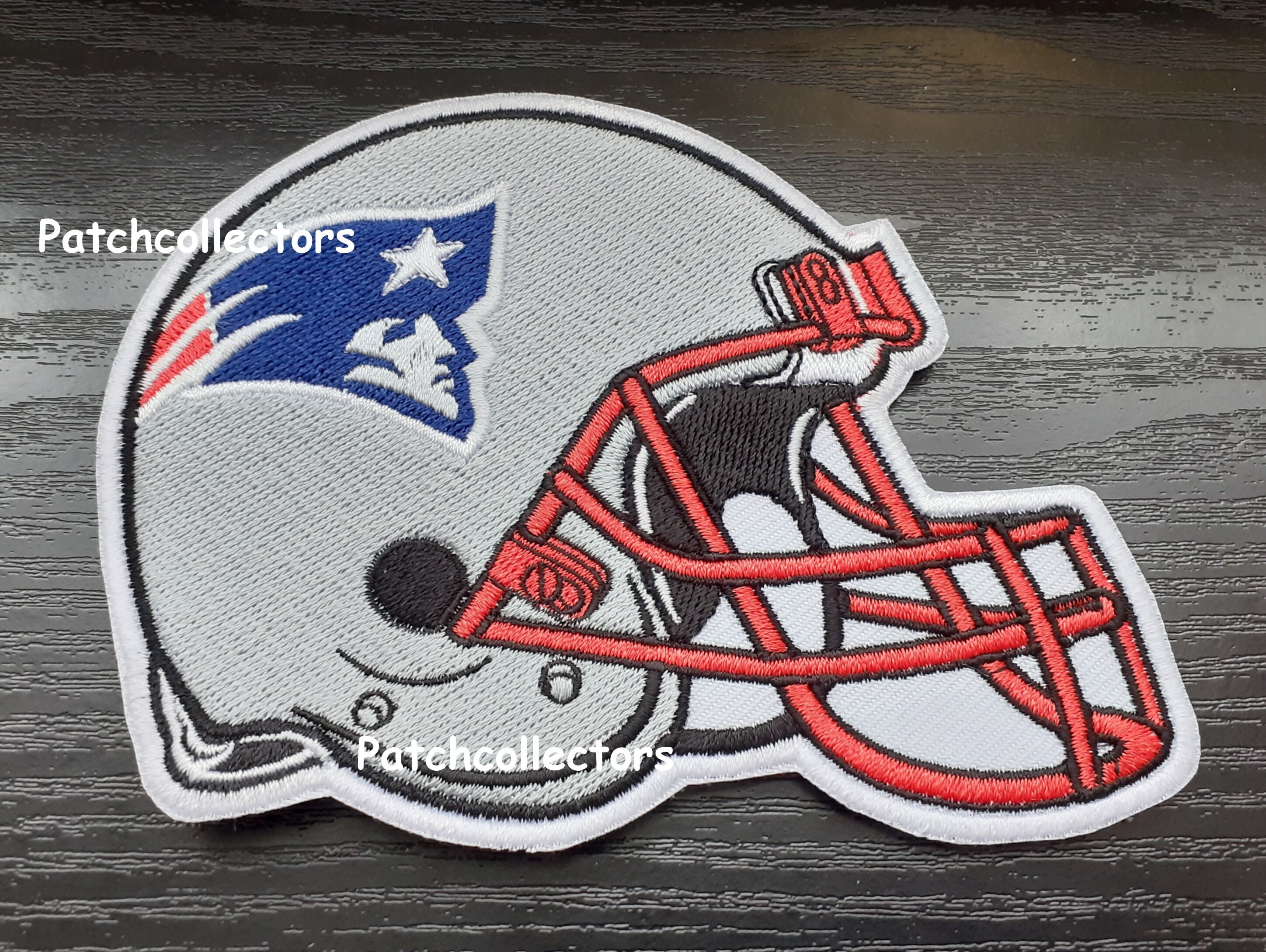 New England Patriots Helmet Logo Patch NFL Football Superbowl | Etsy