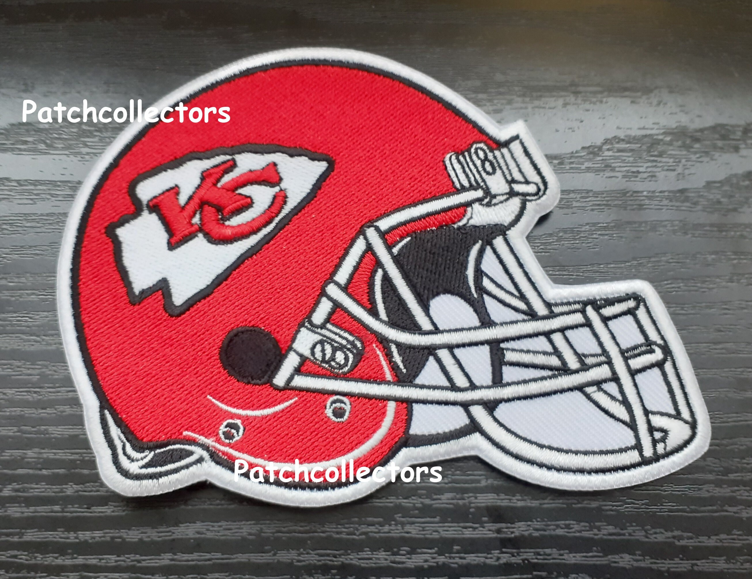 Kansas City Chiefs Helmet Logo Patch NFL Football USA Sports Etsy