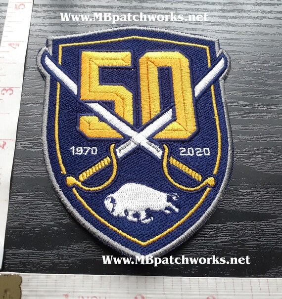 Buffalo Sabres 50th Anniversary Logo 